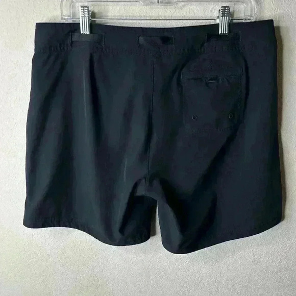 PrAna Silvana Black Unlined Stretch Boardshorts size large - Picture 2 of 5